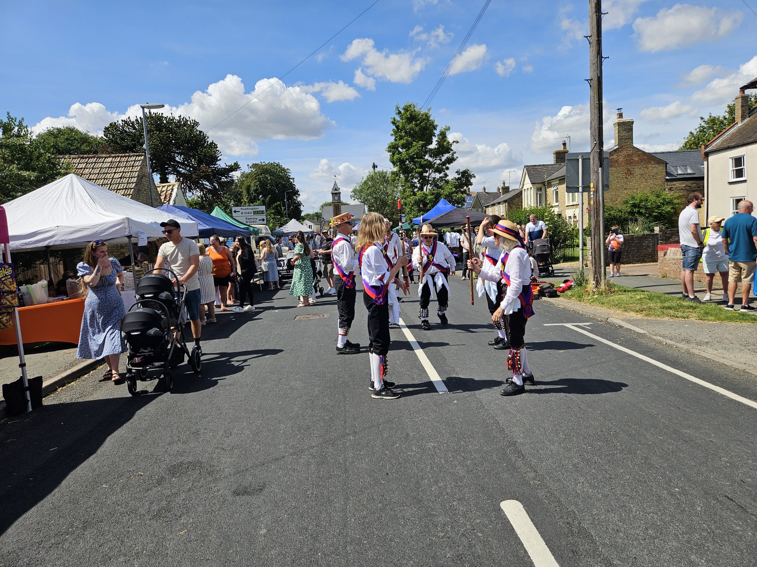 Sunday Feast Week Market with Morris Dancers